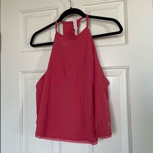 Lululemon Pink/Red Workout Tank Top